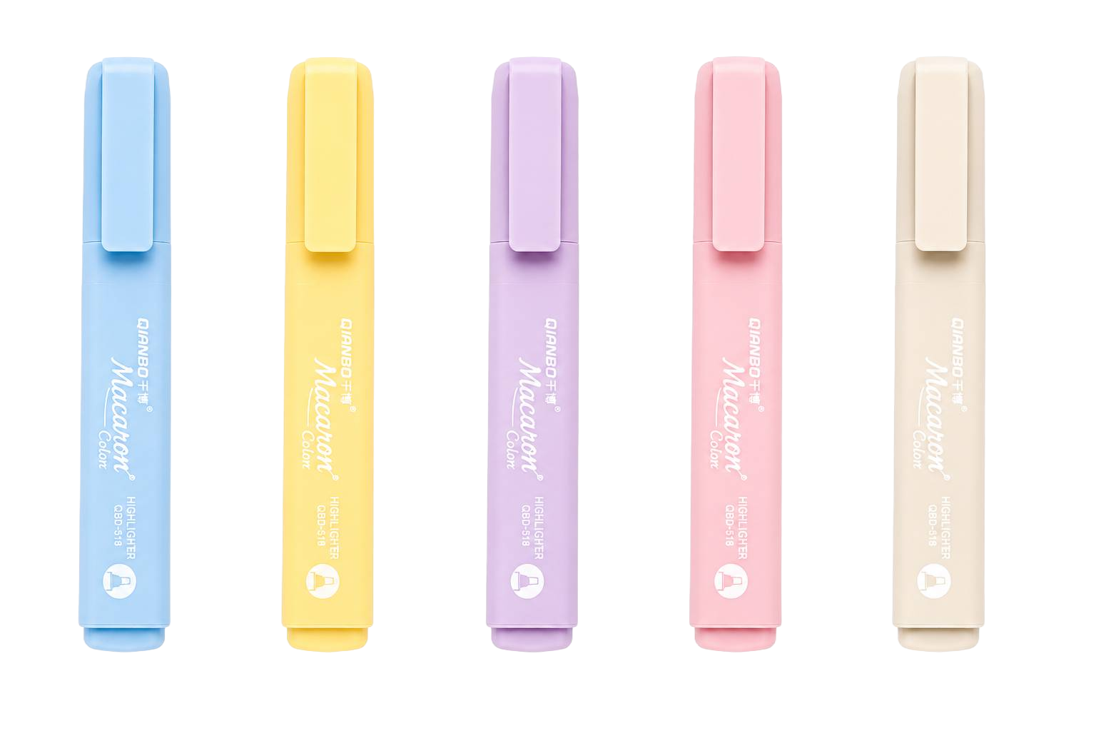 ماژیک هایلایتر پاستلی Qianbo مدل Macaron Color (High Lighting Marker)
